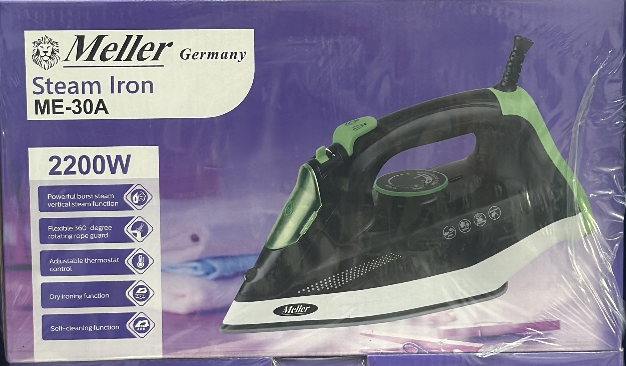 اتو بخار میلر Miller ME-30A توان 2200 وات